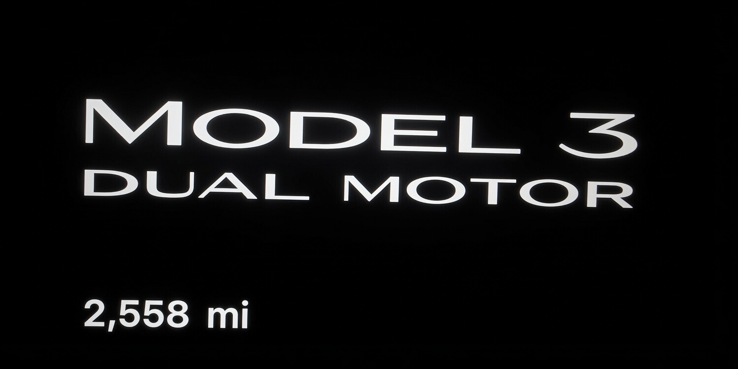 Example of a good mileage photo